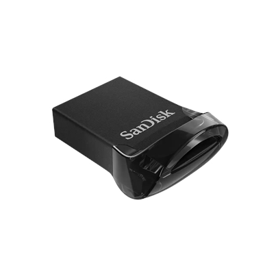 SanDisk Ultra Fit - USB flash drive - 32 GB - USB 3.1 - black (pack of 3) image 4