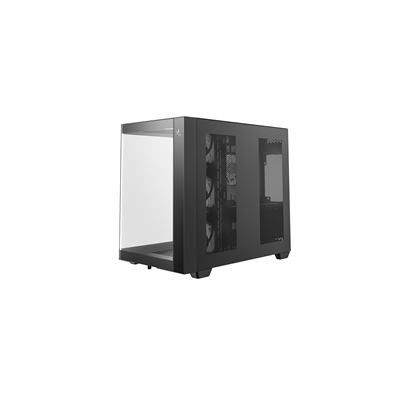 DeepCool CG530U 4F Case,Black, Mid- Tower, 2x USB 3.0, Tempered Glass Side Window Panel, ITX/Micro ATX/ATX image 6