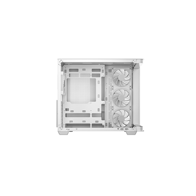 DeepCool CG530U 4F WH Case,White, Mid- Tower, 2x USB 3.0, Tempered Glass Side Window Panel, ITX/Micro ATX/ATX image 3