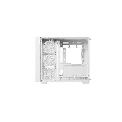 DeepCool CG530U 4F WH Case,White, Mid- Tower, 2x USB 3.0, Tempered Glass Side Window Panel, ITX/Micro ATX/ATX image 4