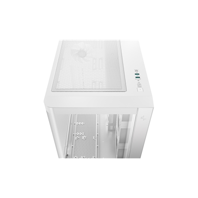 DeepCool CG530U 4F WH Case,White, Mid- Tower, 2x USB 3.0, Tempered Glass Side Window Panel, ITX/Micro ATX/ATX image 5