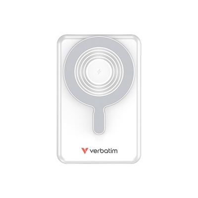 Verbatim (32273) Charge'n'Go 2C & Display MagSafe Power Bank 10000 mAh Silver image 2