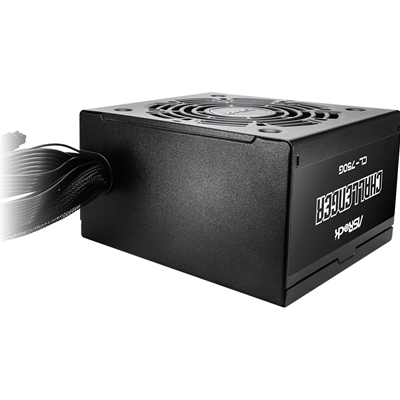 ASRock CL-750G 750W ATX Power Supply Unit, 80 PLUS GOLD Certified, 120mm Golf-Blade Fan, High Efficiency PSU image 4