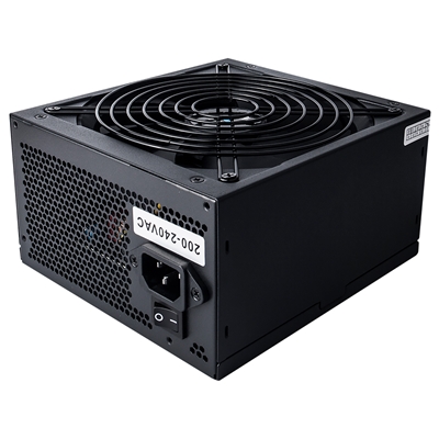CiT 600W ATX Power Supply, 80+ Efficiency, 120mm Silent Fan, Active PFC, PCIe, SATA & Molex Connectors, Black PSU for Gaming & Desktop PC image 2
