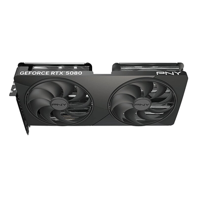 PNY NVIDIA GEFORCE RTX 5080 SLIM OC 16GB GDDR7 Graphics Card, 10752 Cuda Cores, 2295 MHz Core Clock, Dual Fan, 3x DisplayPorts/ 1 x HDMI Port image 5