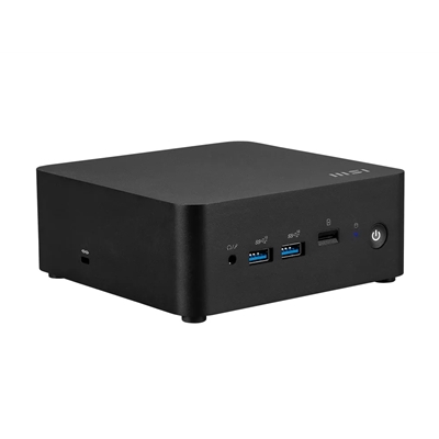 MSI Cubi NUC 1M, Intel Core 5 120U (14th Gen) Barebone, Intel Graphics, 2x DDR5 Slots, Dual ThunderBolt 4, Dual HDMI, Dual LAN, WiFi 6E, BT 5.3 with VESA Mount and Keyboard & Mouse image 2