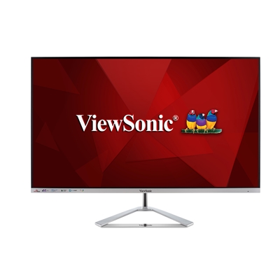Viewsonic VX3276-4K-mhd 32 Inch 4K Entertainment Gaming Monitor, 60Hz, 4ms, Speakers, Dual HDMI, Display Port, Mini Display Port,  VESA, Silver image 3