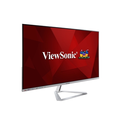 Viewsonic VX3276-4K-mhd 32 Inch 4K Entertainment Gaming Monitor, 60Hz, 4ms, Speakers, Dual HDMI, Display Port, Mini Display Port,  VESA, Silver image 5