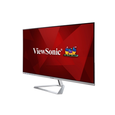 Viewsonic VX3276-4K-mhd 32 Inch 4K Entertainment Gaming Monitor, 60Hz, 4ms, Speakers, Dual HDMI, Display Port, Mini Display Port,  VESA, Silver image 6