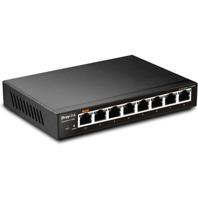 DrayTek VSG1080-K VigorSwitch G1080 8 Port Gigabit Smart Managed Desktop Switch image 2