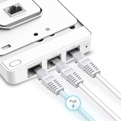 TP-Link Omada EAP235-Wall AC1200 Wireless MU-MIMO Gigabit Wall Plate Access Point image 4
