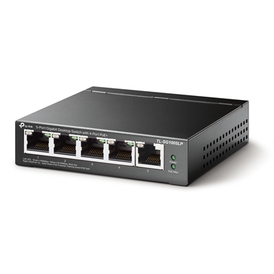 TP-Link TL-SG1005LP 5-Port Metal Gigabit Desktop PoE Switch with 4-Port PoE+ (40W) image 3