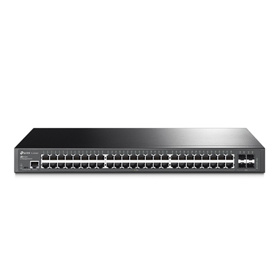 TP-Link JetStream TL-SG3452 48-Port Metal Gigabit L2 Managed Switch with 4 SFP Slots image 2