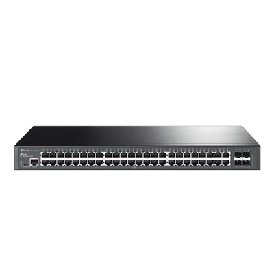 TP-Link JetStream TL-SG3452X 48-Port Metal Gigabit L2+ Managed Switch with 4 10GE SFP+ Slots image 2
