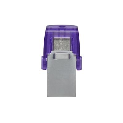 Kingston DataTraveler microDuo 3C 256GB OTG Dual USB-A to USB-C USB 3.2 Gen 1 Flash Drive, Purple image 4