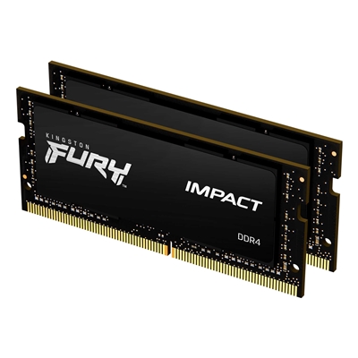 Kingston FURY Impact KF432S20IBK2/16 16GB (2x 8GB) SODIMM System Memory, 3200MHz, DDR4, CL20, Intel XMP image 3