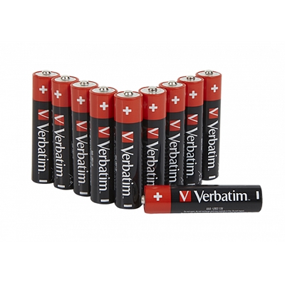 Verbatim (49874)  AAA Battery Alkaline 10 Pack
