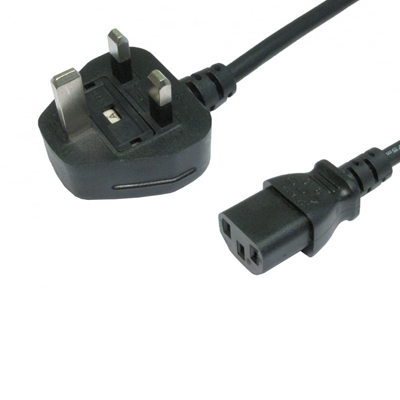 UK Mains to IEC Kettle 5m Black OEM Power Cable