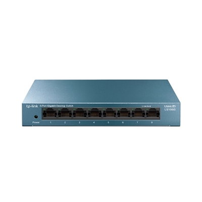 TP-Link LiteWave LS108G 8-Port 10/100/1000Mbps Metal Gigabit Desktop Network Switch